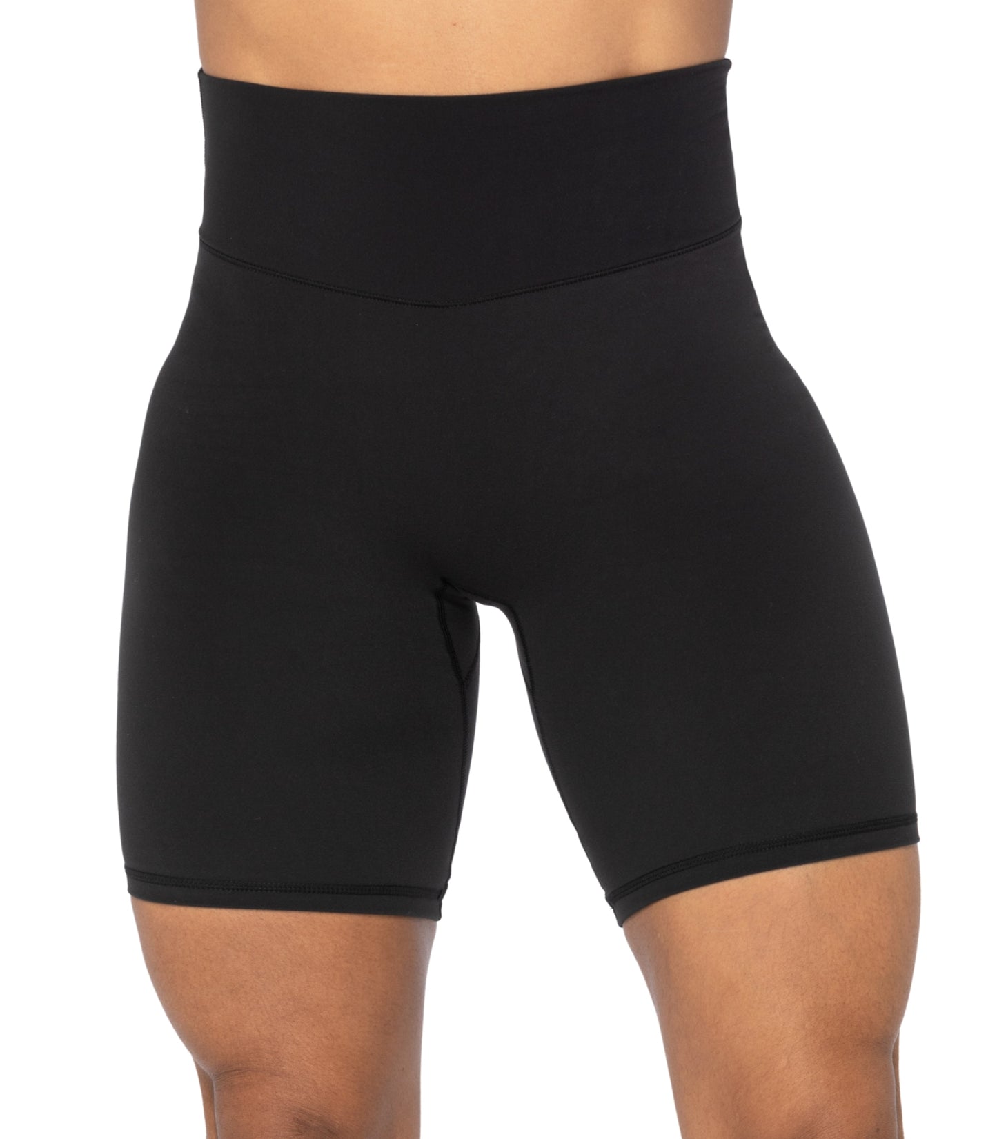 8" High Waist Biker Shorts for Women