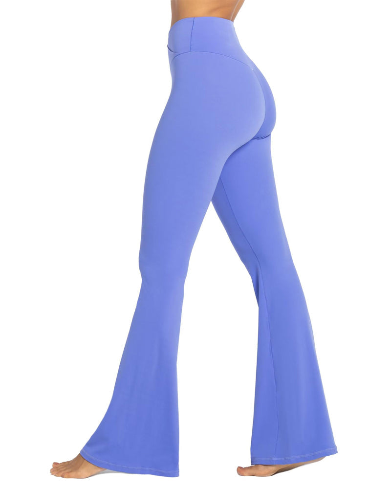 34'' Women's Cross Waist Flared Leggings