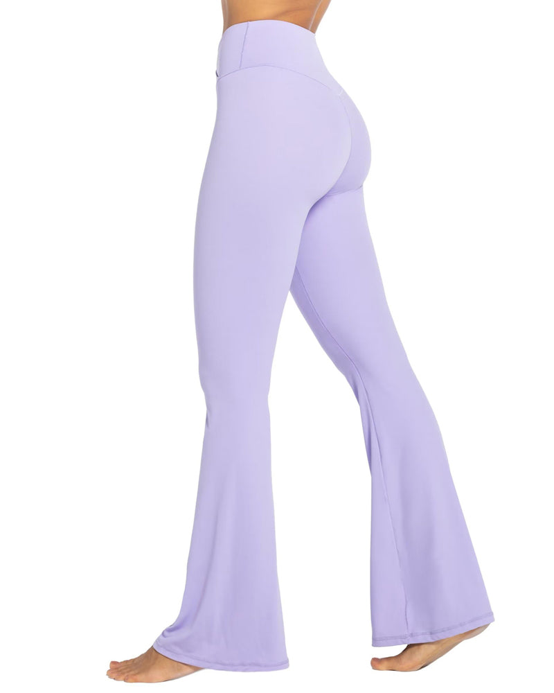 34'' Women's Cross Waist Flared Leggings