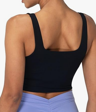 Women's Sports Bra High Support Breathable Workout Yoga Running Seamless Tops