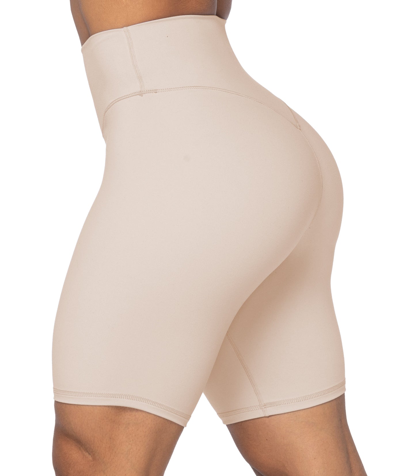 8" High Waist Biker Shorts for Women