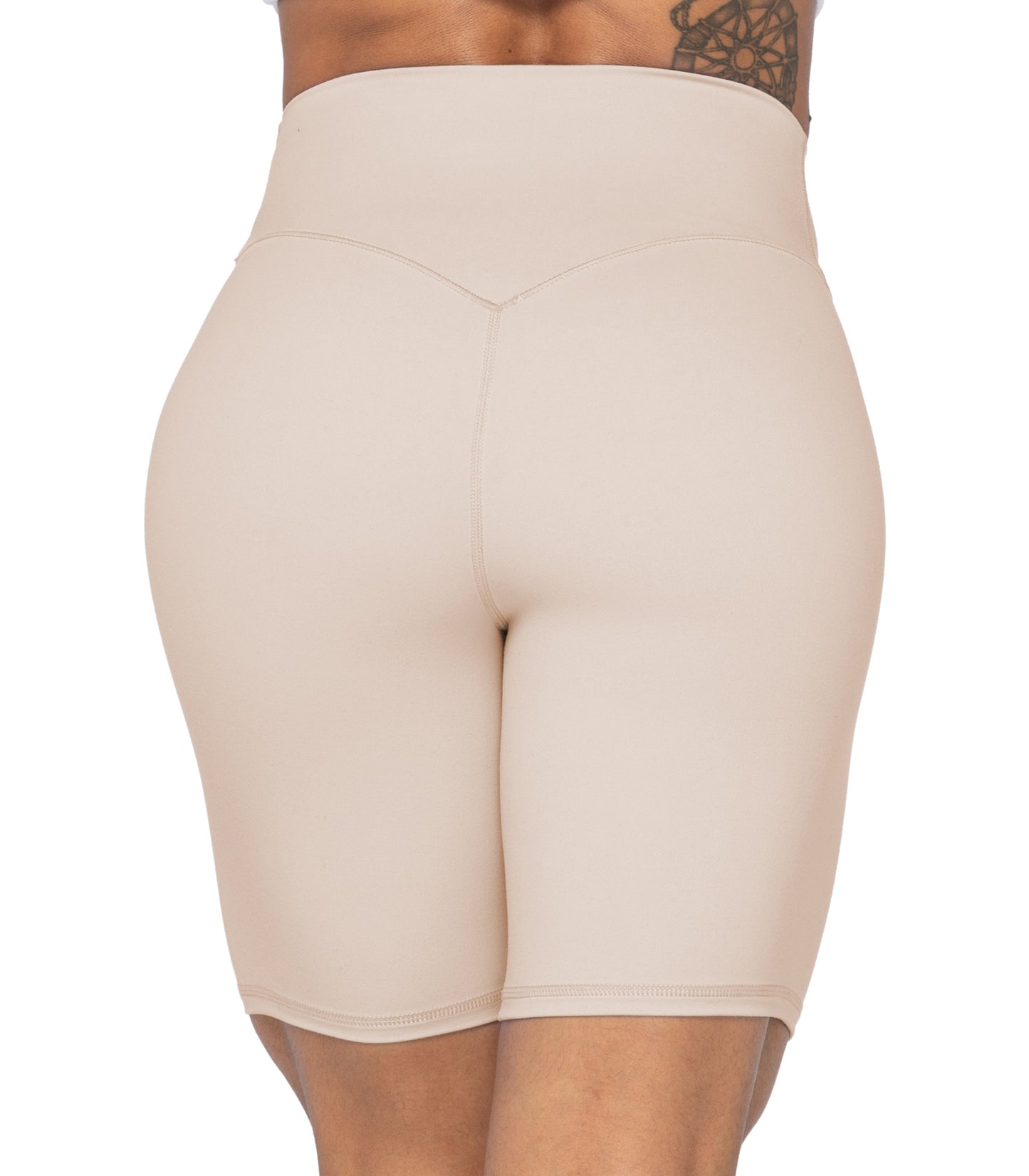 8" High Waist Biker Shorts for Women