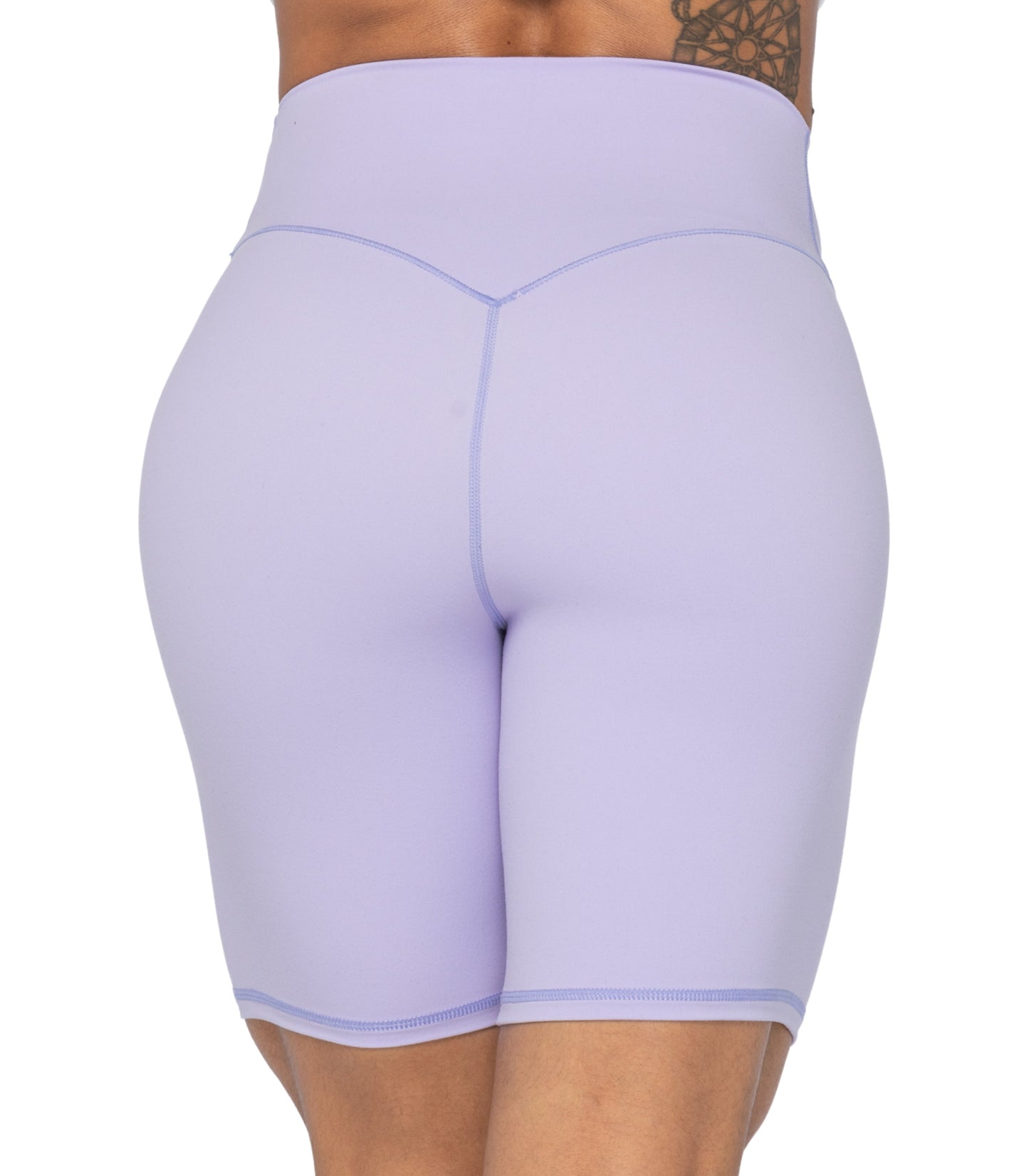 8" High Waist Biker Shorts for Women