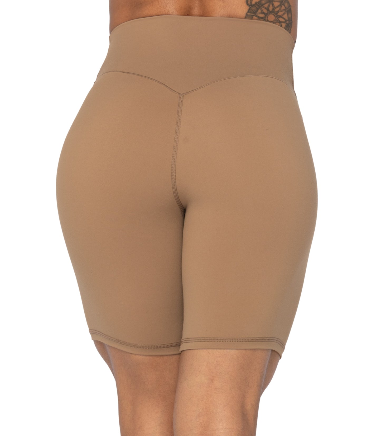 8" High Waist Biker Shorts for Women