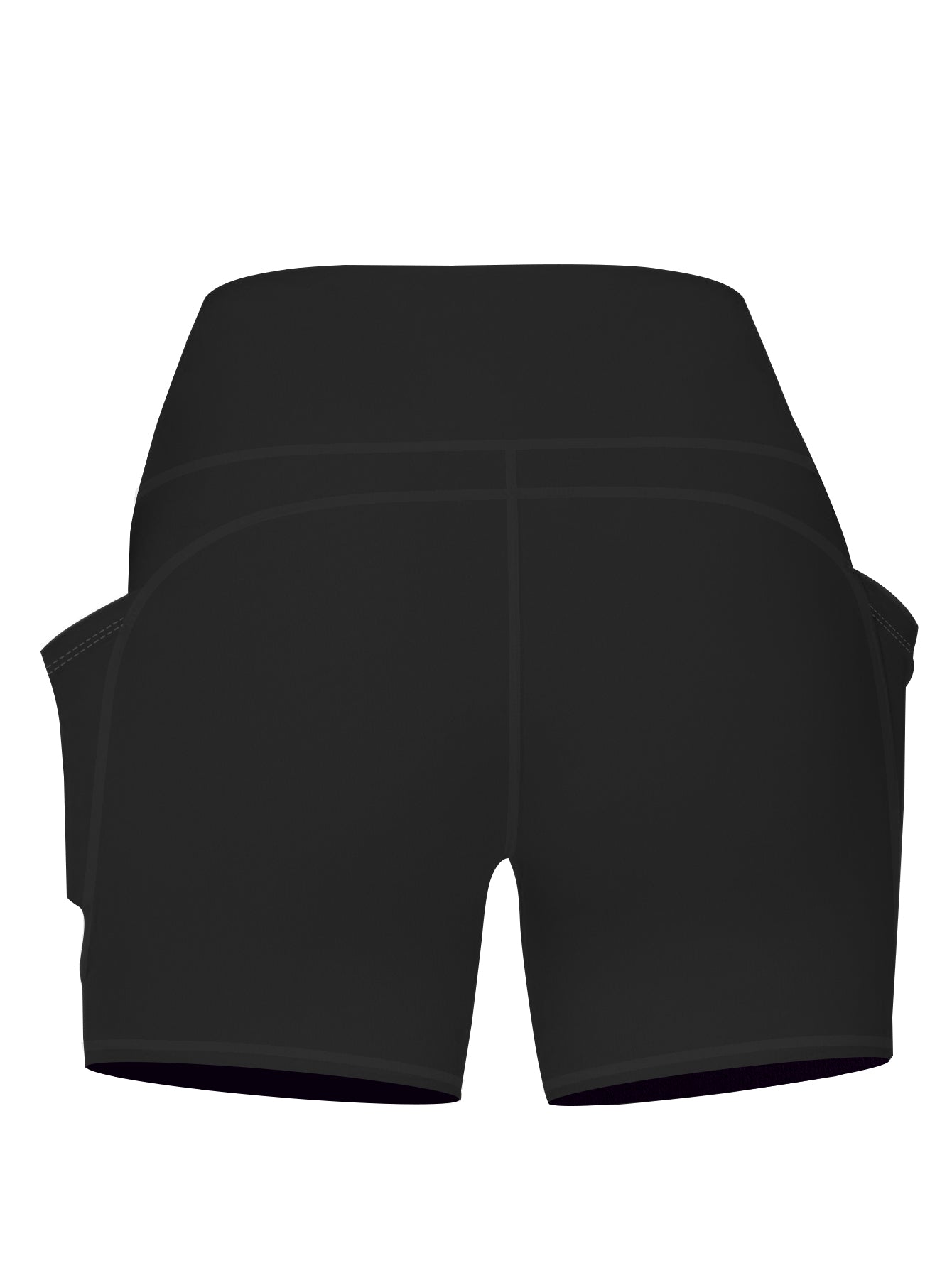 Plus Size 5XL High-Waisted Yoga Shorts for Women 10"Tummy Control Workout Shorts with Phone Pocket Moisture-Wicking Fabric for Running Gym Yoga