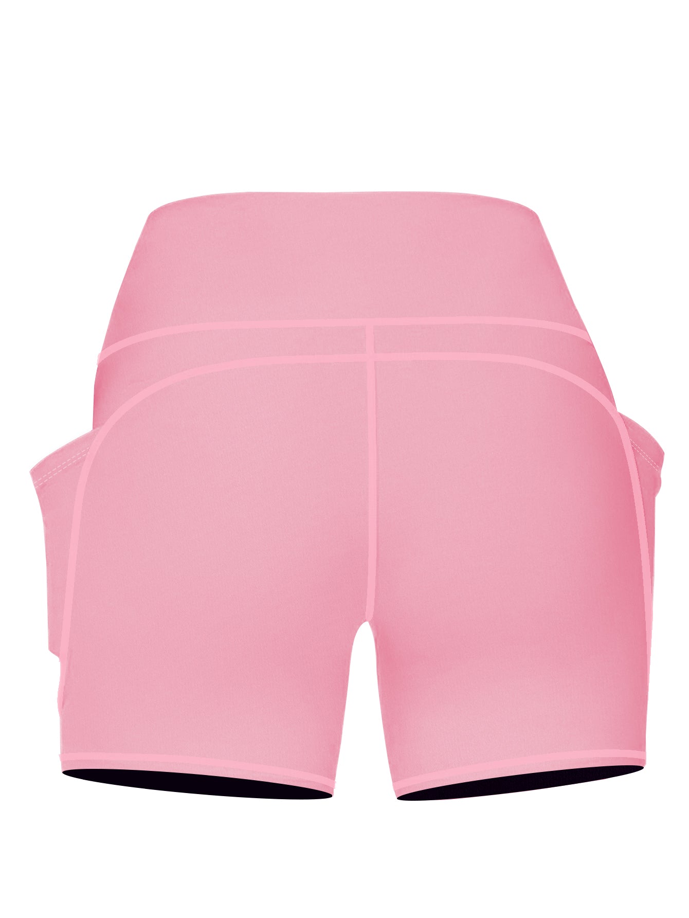 Plus Size 5XL High-Waisted Yoga Shorts for Women 10"Tummy Control Workout Shorts with Phone Pocket Moisture-Wicking Fabric for Running Gym Yoga