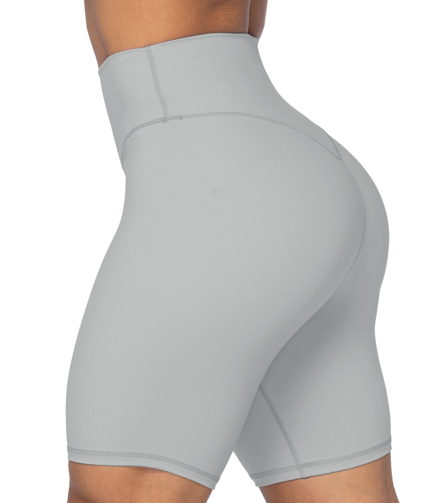 8" High Waist Biker Shorts for Women