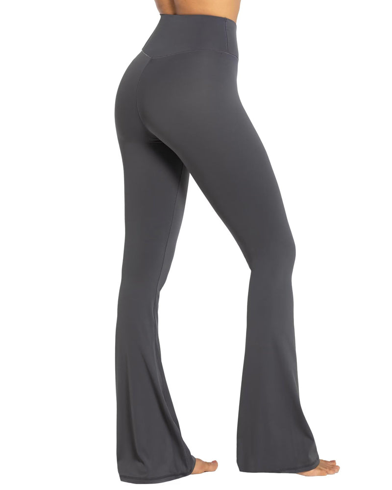34'' Women's Cross Waist Flared Leggings