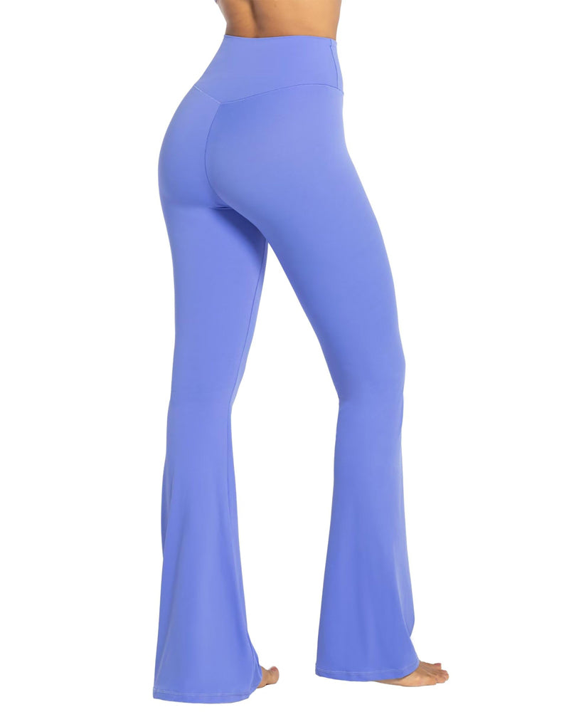 34'' Women's Cross Waist Flared Leggings
