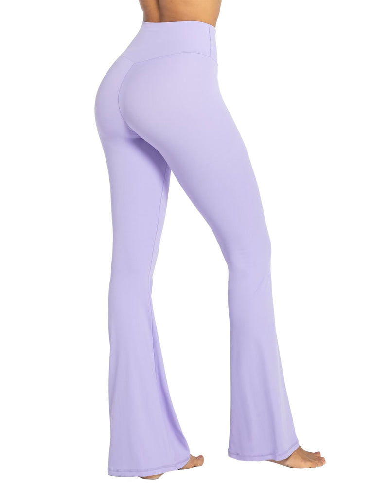 34'' Women's Cross Waist Flared Leggings
