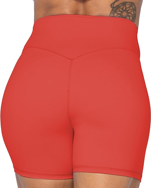 5" High Waist Biker Shorts for Women