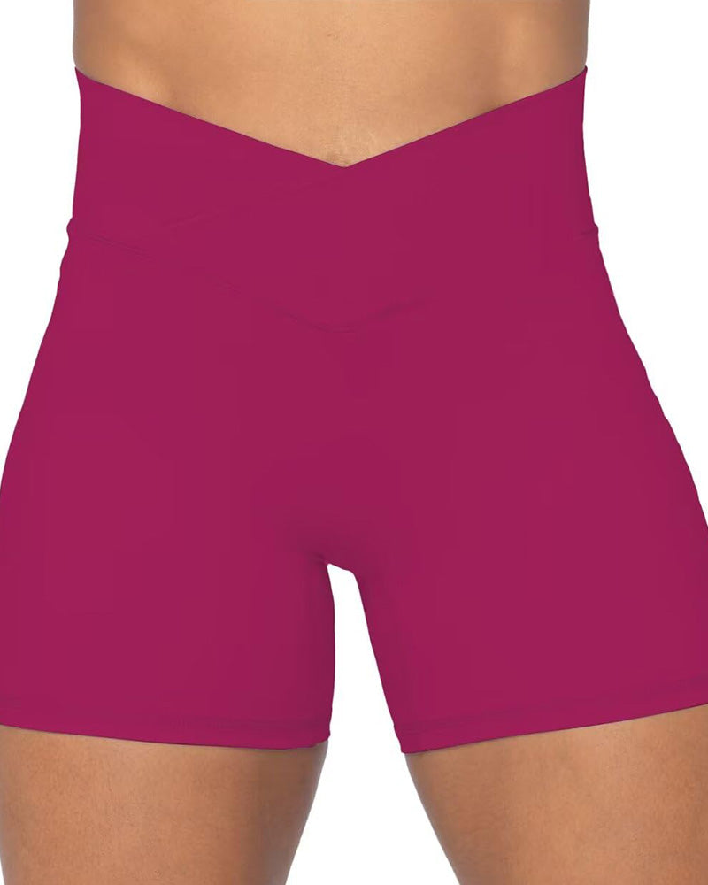 4” Crossover Biker Shorts for Women