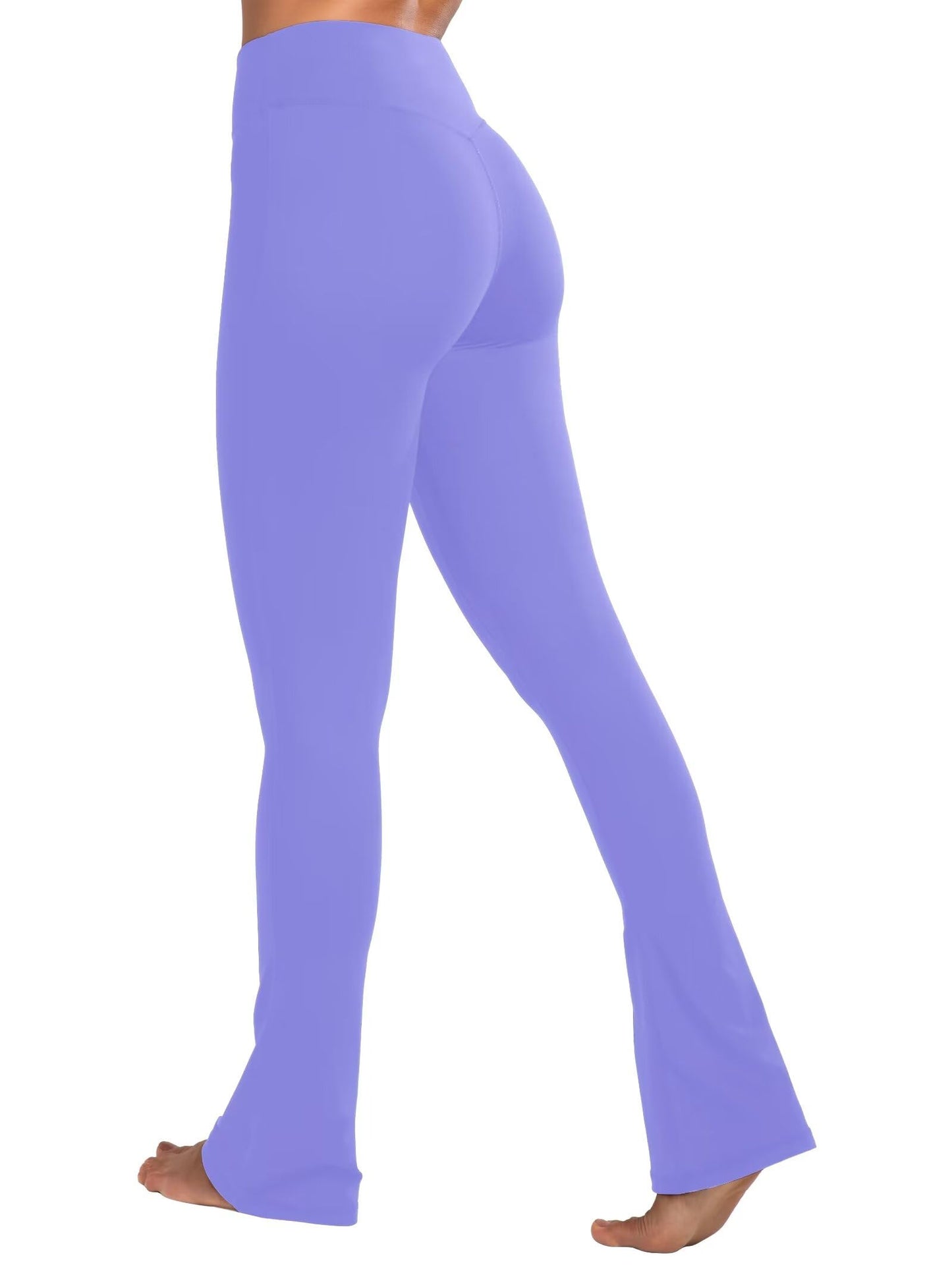 32“High Waist Mini Flared Leggings for Women