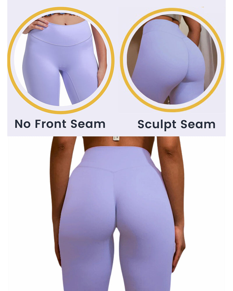 Sunzel Workout Leggings for Women Butt Lifting, Invisible Butt Scrunch Tummy Control Gym Leggings