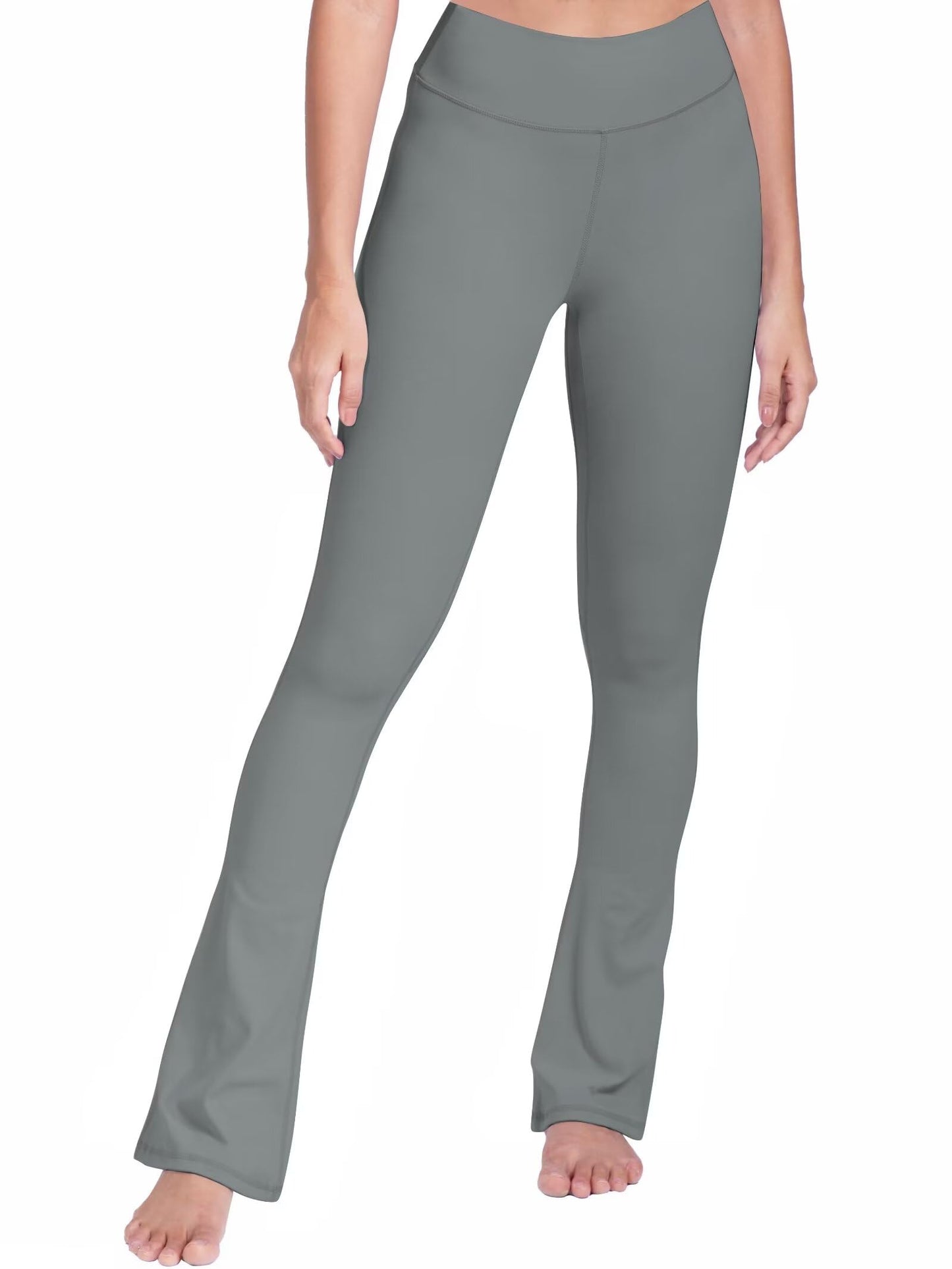 32“High Waist Mini Flared Leggings for Women