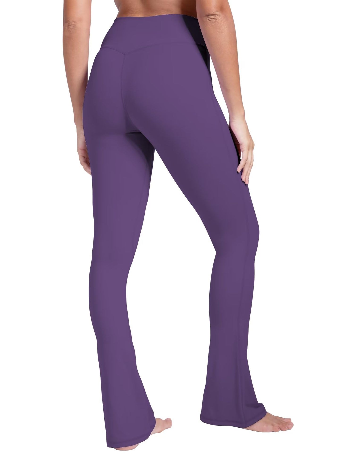 32“High Waist Mini Flared Leggings for Women