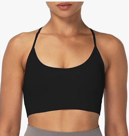 Women's Sports Bra Cross Back Yoga Bra High Support Moisture Wicking Gym Running Workout Activewear