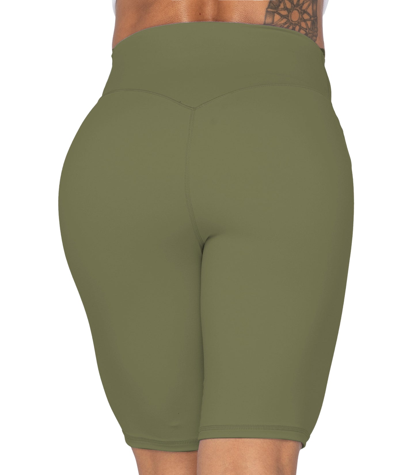 10"High Waist Biker Shorts for Women