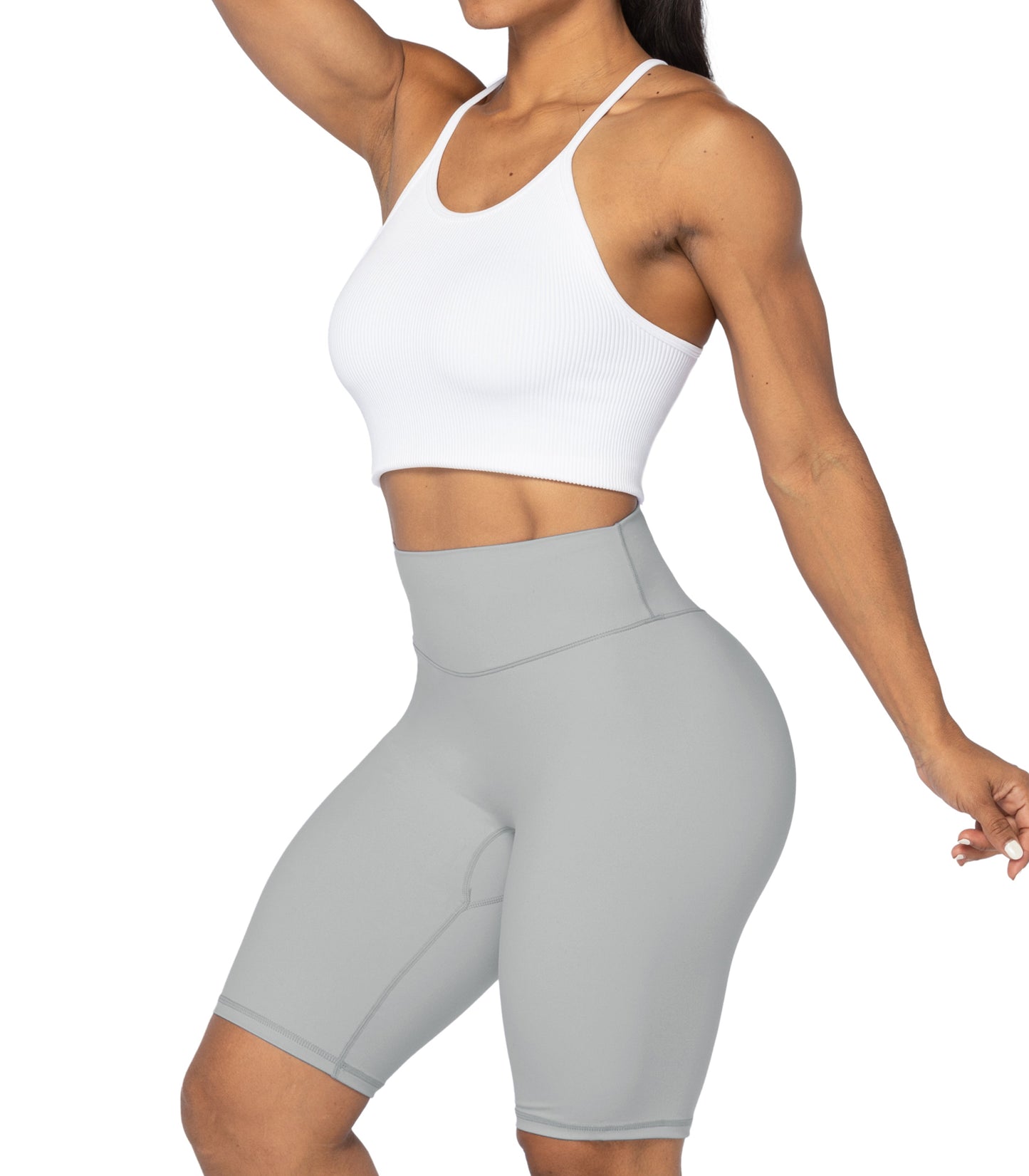 10"High Waist Biker Shorts for Women