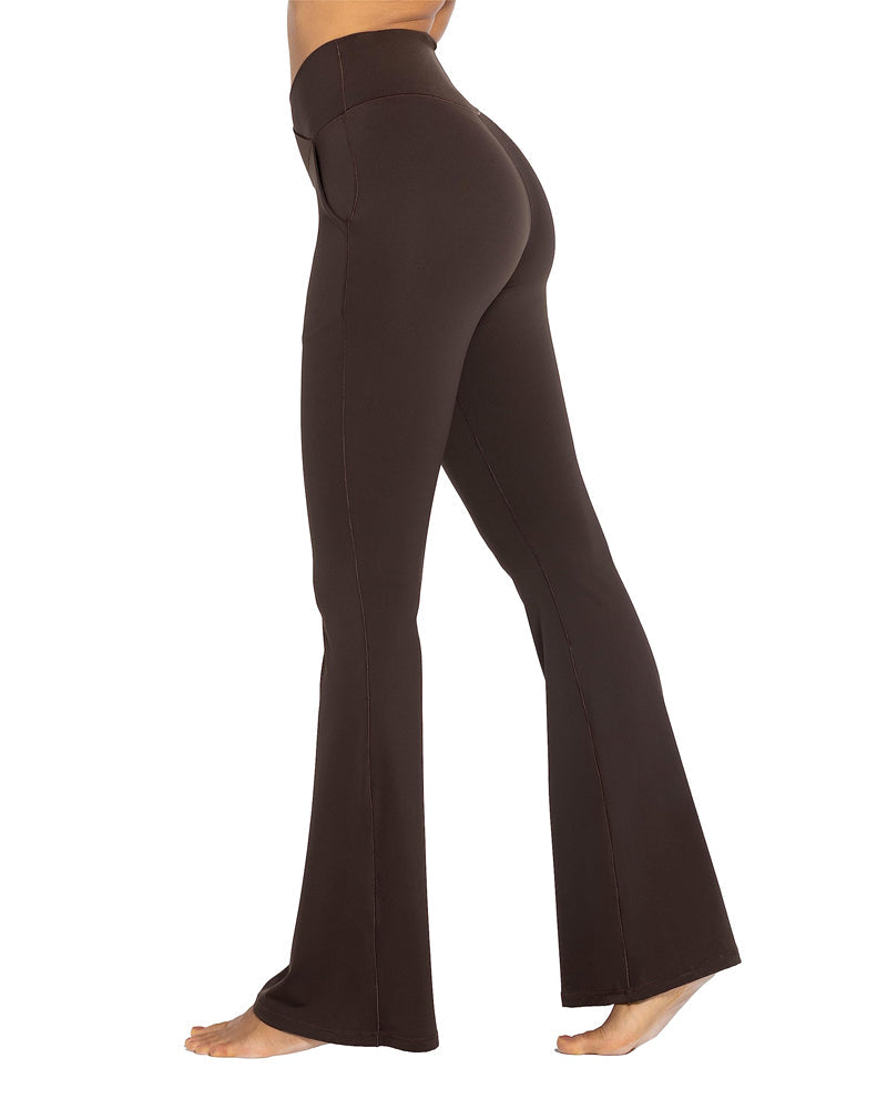 30'' Flare Leggings for Women with Pockets