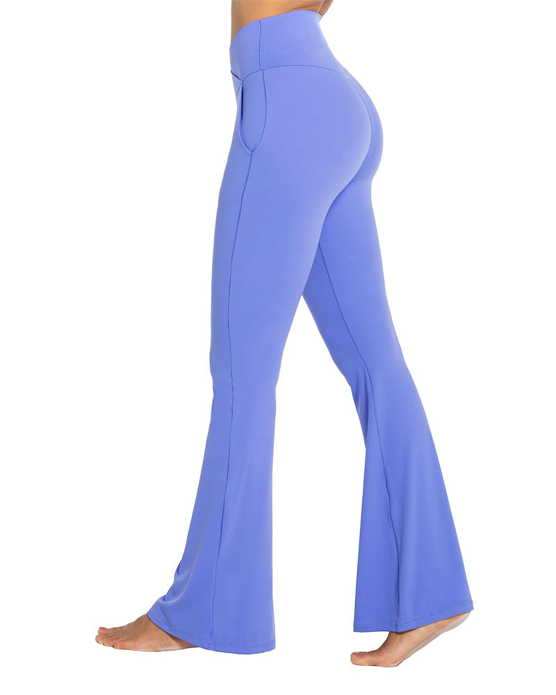 30'' Flare Leggings for Women with Pockets