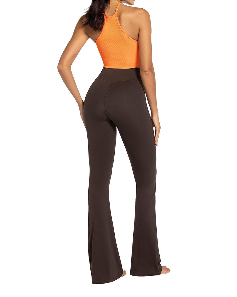 30'' Flare Leggings for Women with Pockets